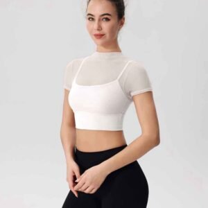 Conjunto cómodo de pantalones de yoga de pierna ancha