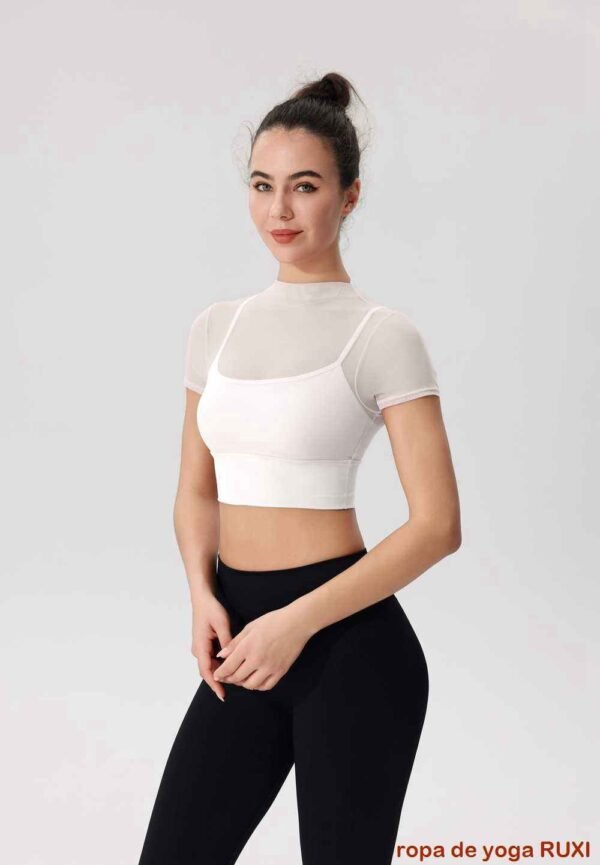 Conjunto cómodo de pantalones de yoga de pierna ancha