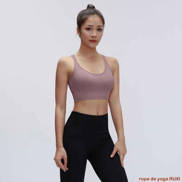 Conjunto de leggings y top de yoga RUXI mx1221
