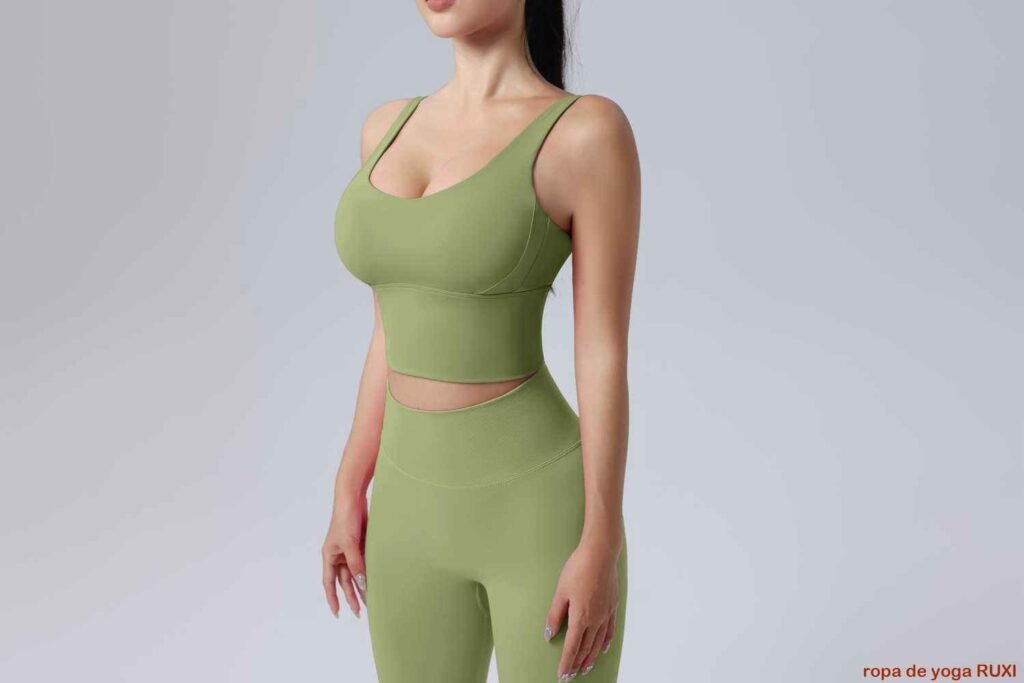 Conjunto de yoga corto básico para mujer RUXI mx3863