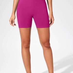 Leggings acampanados de color amarillo brillante RUXI