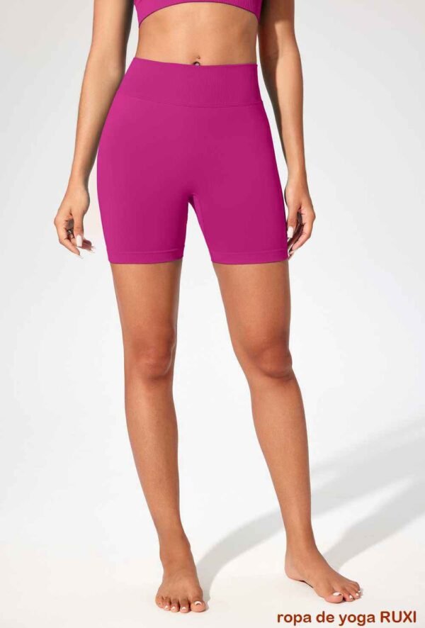 Leggings acampanados de color amarillo brillante RUXI
