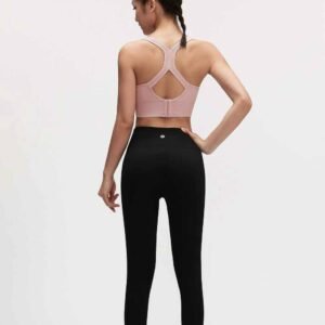 Leggings acampanados de color rosa RUXI mx1216