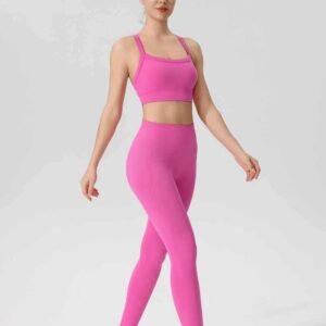 Leggings con escote en V para una comodidad activa RUXI