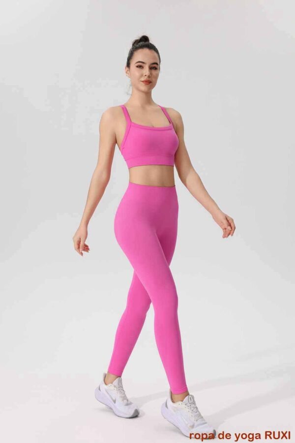 Leggings con escote en V para una comodidad activa RUXI