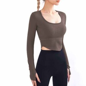 Leggings de algodón cómodos con bolsillos laterales RUXI