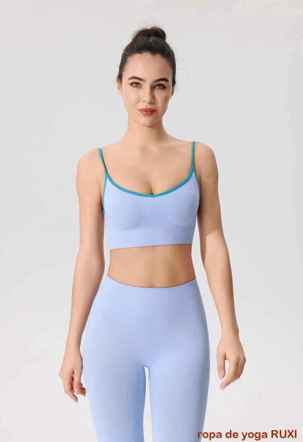 Leggings de yoga elásticos con ligero vuelo RUXI mx507