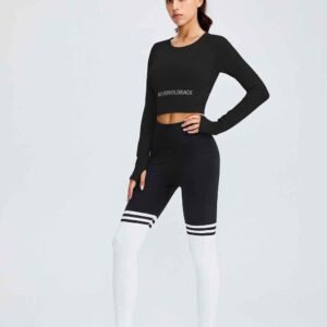 Leggings de yoga teñidos anudados RUXI mx549