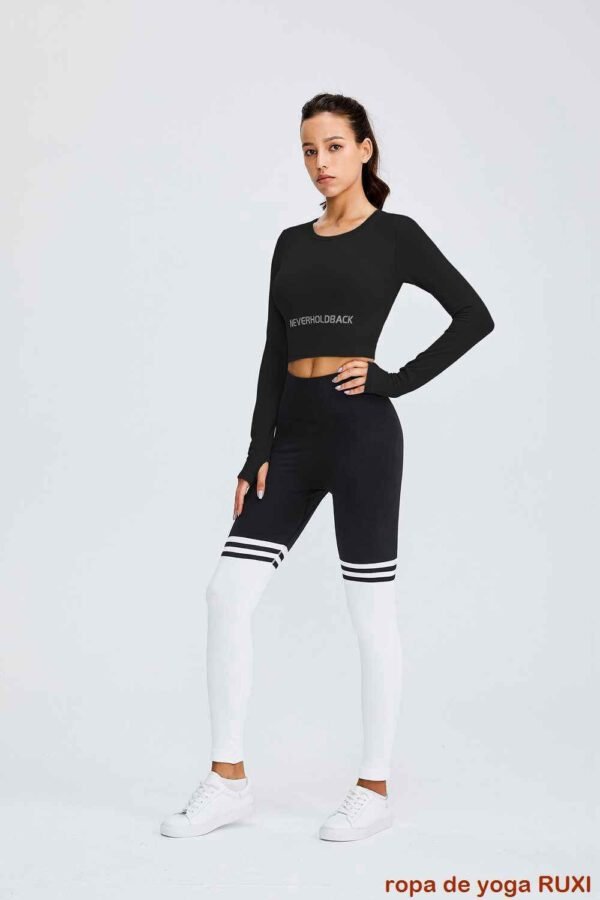 Leggings de yoga teñidos anudados RUXI mx549