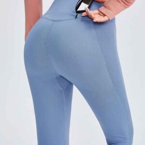 Leggings deportivos con estampado de piel de serpiente