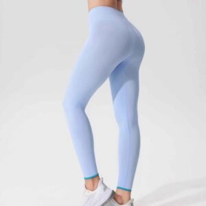 Leggings deportivos de cintura alta color burdeos RUXI