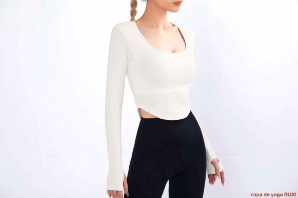 Leggings negros acampanados cómodos cerca de ti RUXI mx842