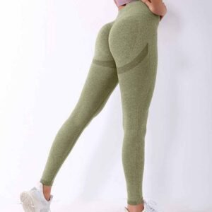 Leggings negros elegantes acampanados para mujer RUXI mx07