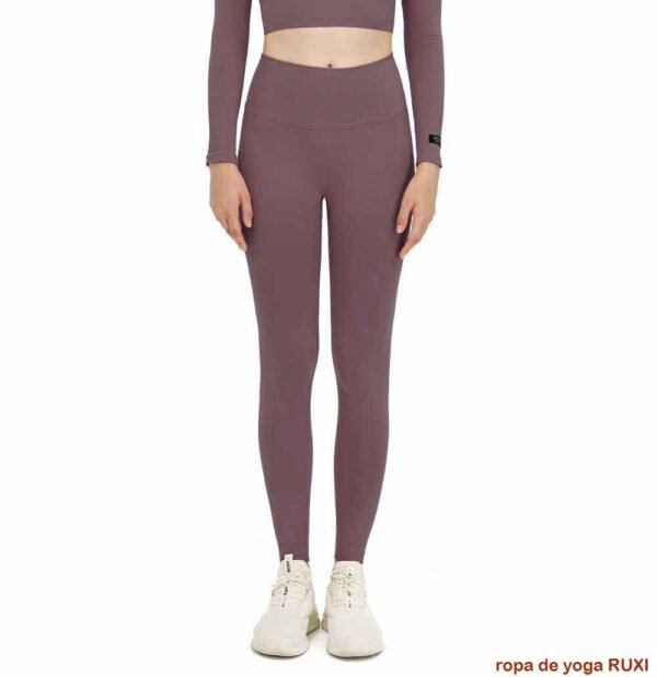 Mallas de yoga blancas sin costuras para mujer RUXI mx970