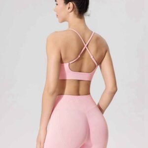 Mallas negras para correr con bolsillos para mujer RUXI