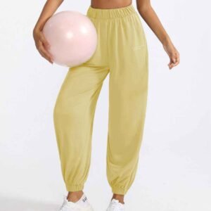Material de los pantalones de yoga RUXI mx988
