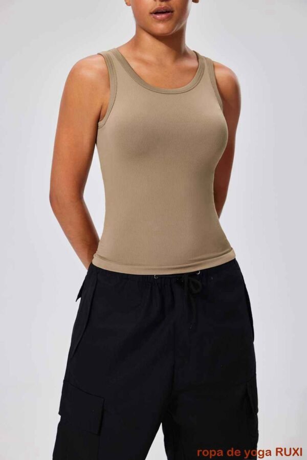 Mini shorts de yoga de cintura alta para mujer RUXI mx999