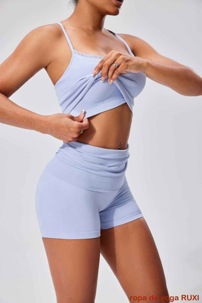 Pantalón corto cómodo para la práctica de Bikram Yoga