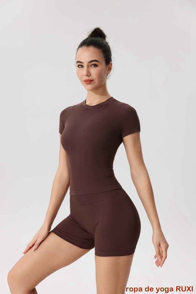 Pantalones cortos de ciclismo negros sin costuras RUXI