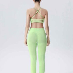 Pantalones cortos de yoga de cintura alta para mujer RUXI