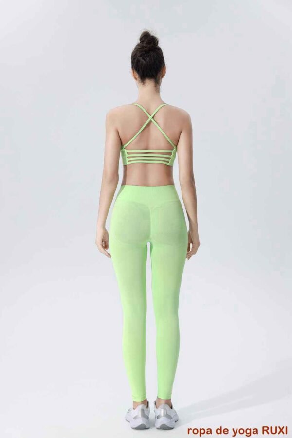 Pantalones cortos de yoga de cintura alta para mujer RUXI