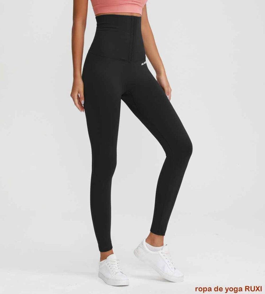 Pantalones cortos de yoga de compresión para mujer RUXI