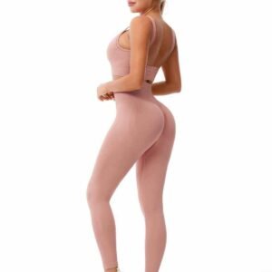 Pantalones cortos de yoga largos y cómodos para mujer