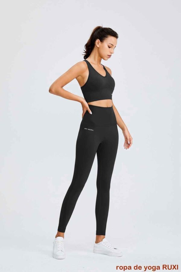 Pantalones cortos de yoga para mujer con bolsillos RUXI