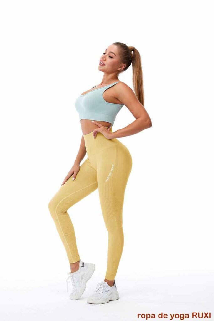 Pantalones cortos de yoga rojos para mujer RUXI mx3916