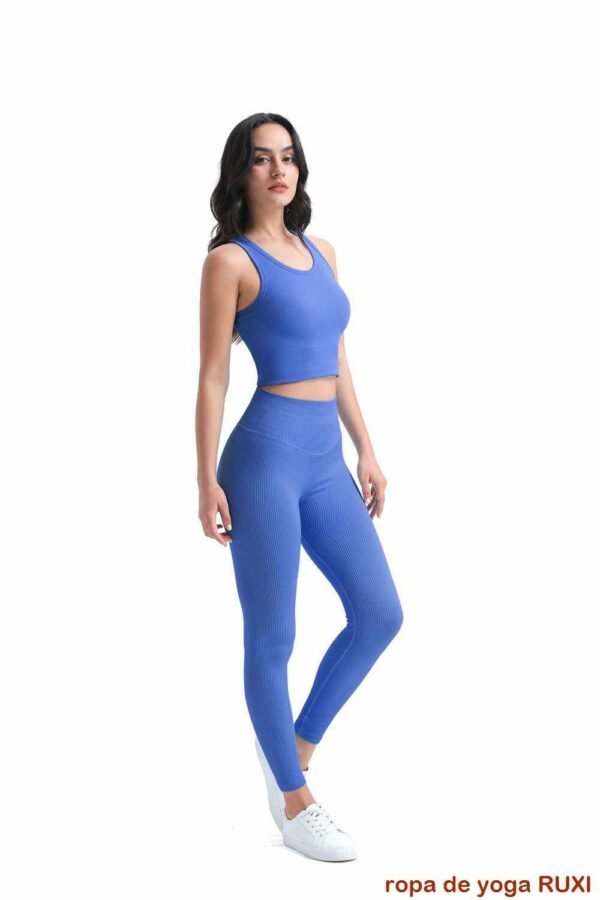 Pantalones cortos deportivos hasta la rodilla para mujer