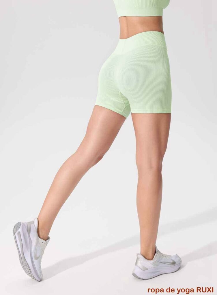 Pantalones cortos deportivos largos para mujer RUXI mx3269