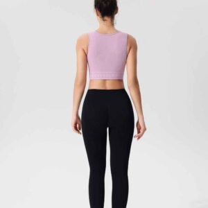 Pantalones de gimnasia de cintura alta y campana RUXI