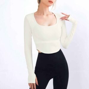 Pantalones de yoga capri de talla grande para mujer RUXI