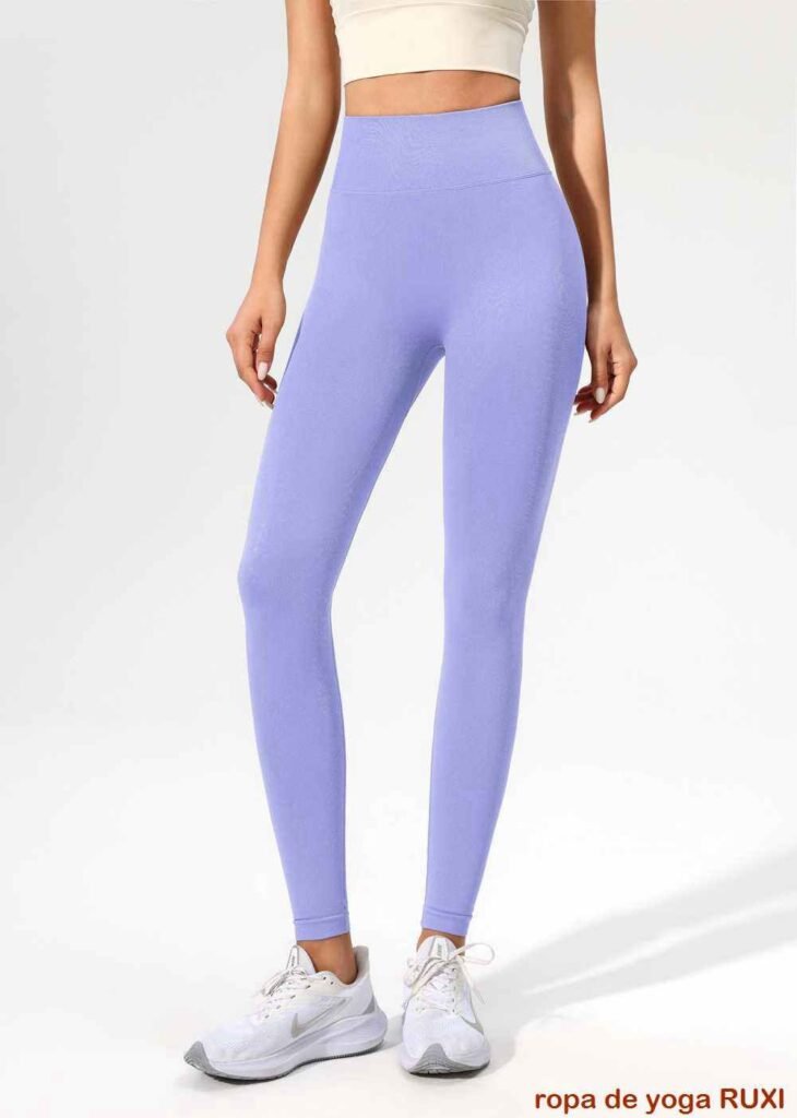 Pantalones de yoga con cintura en V para mujer RUXI mx378