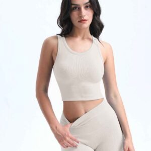 Pantalones de yoga con cintura plegable RUXI mx1282
