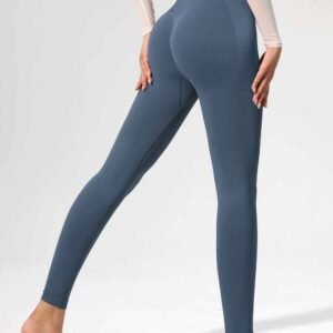 Pantalones de yoga con corte en V RUXI mx567