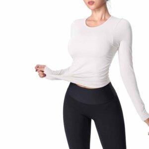 Pantalones de yoga con forro de sherpa RUXI mx1131