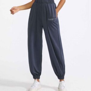 Pantalones de yoga de cintura alta Y2K para mujer RUXI