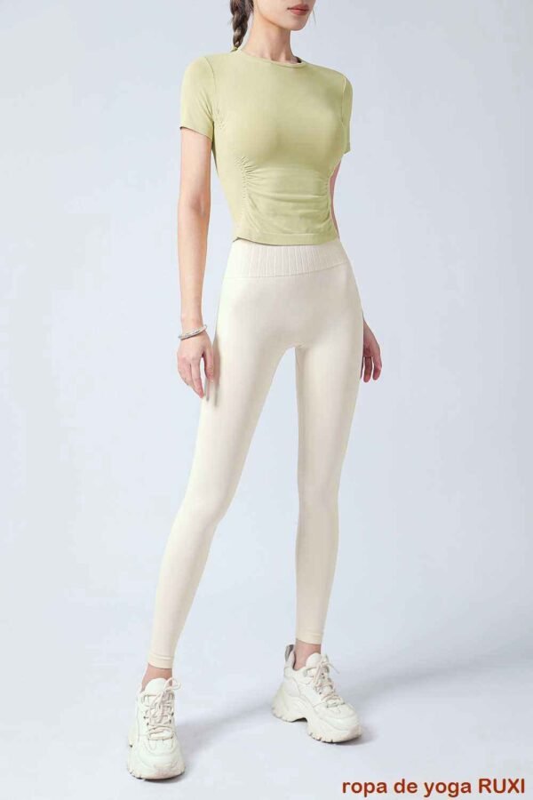 Pantalones de yoga de cintura alta moldeadores RUXI mx487