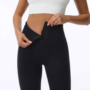 Pantalones de yoga de cintura alta para mujer RUXI mx1220