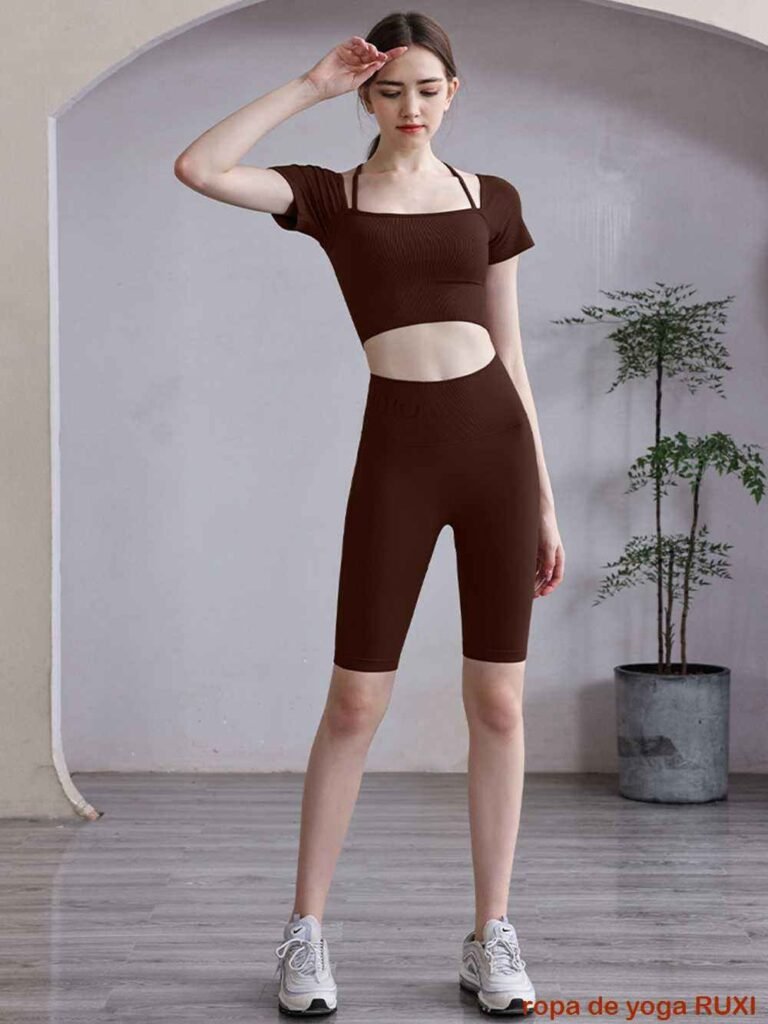 Pantalones de yoga de mezcla de algodón RUXI mx257