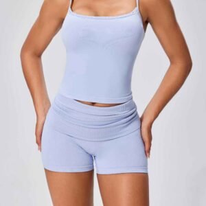 Pantalones de yoga de poliéster de alto rendimiento RUXI