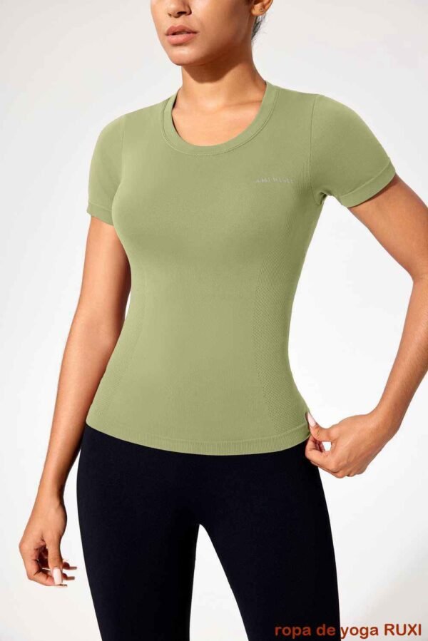 Pantalones de yoga negros clásicos para mujer RUXI mx684