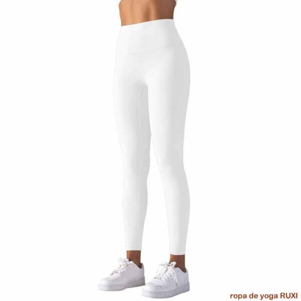 Pantalones de yoga negros de cintura alta Flare RUXI mx475