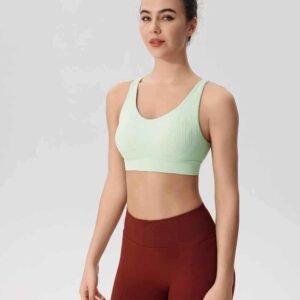 Sujetador deportivo con estampado de mariposas RUXI