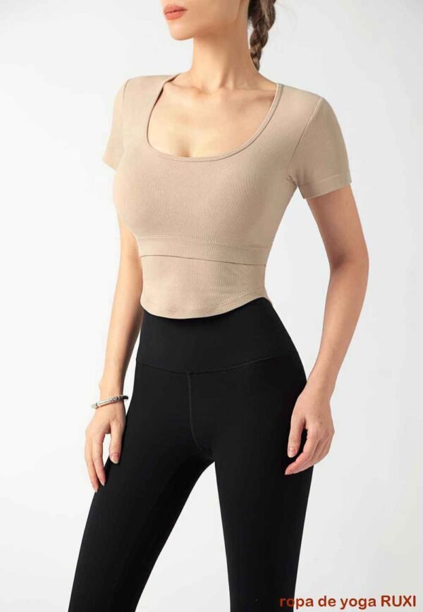 Sujetador deportivo gris Comfort Fit RUXI mx1441