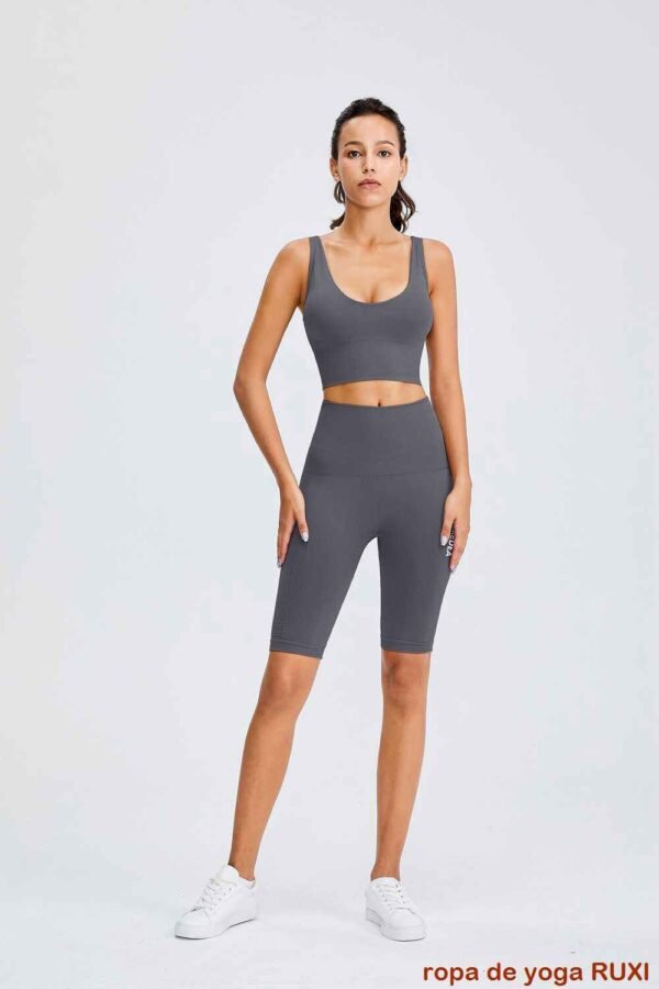 Sujetador deportivo sin costuras Kelly Green RUXI mx1444