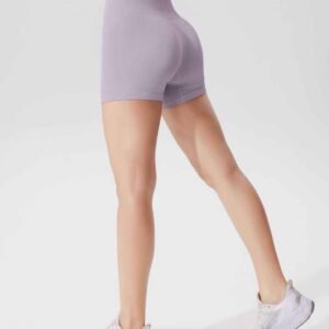 Sujetador deportivo sin costuras color caqui para mujer