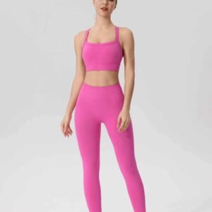 Top deportivo corto para mujer para uso activo RUXI mx1840