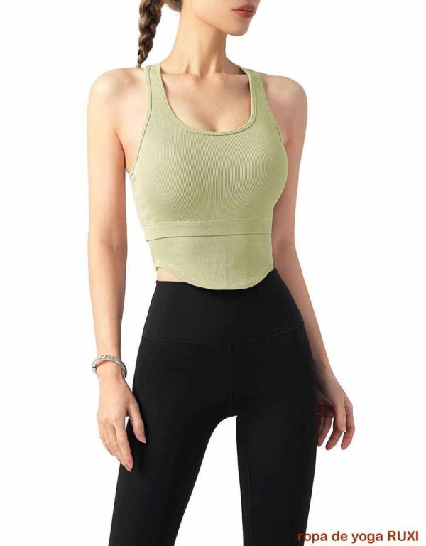 Tops de yoga ligeros para mujer para uso activo RUXI mx41